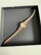 Dames Horloge, waterbestendig, Handtassen en Accessoires, Horloges | Dames, Ophalen of Verzenden, Gebruikt, Goud