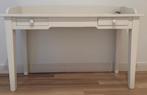 Bureau in wit gelakt eik, Huis en Inrichting, Ophalen, Zo goed als nieuw, Bureau