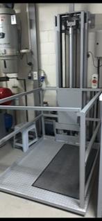 Goederenlift of motolift, Ophalen