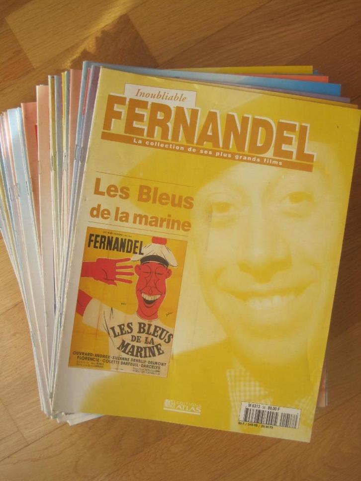Inoubliable Fernandel tijdschriften, Verzamelen, Film en Tv, Zo goed als nieuw, Film, Overige typen, Ophalen of Verzenden