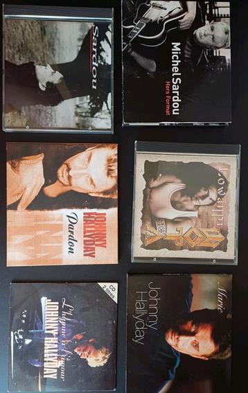 Lot de Cd johnny, sardou, wota beschikbaar voor biedingen