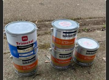 Lakverf beschikbaar voor biedingen