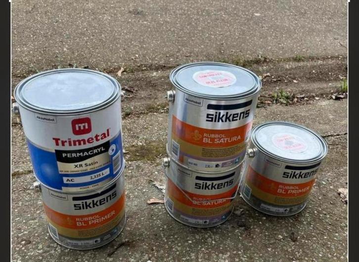 Lakverf, Doe-het-zelf en Bouw, Verf, Beits en Lak, Nieuw, Lak, Bruin, Ophalen