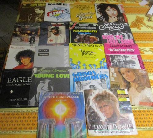 50 prima Vinyl Singles met Pop en Rock jaren 70-80, Cd's en Dvd's, Vinyl Singles, Zo goed als nieuw, Pop, Ophalen of Verzenden