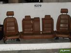 Audi a6 4f 2007 AMARTETTO BRUIN LEDER STOEL LV BEETJE VERSL, Auto-onderdelen, Ophalen, Gebruikt, -, -
