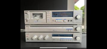 Stereoketen Philips am-fm stereo tuner/amplifier/casette dec