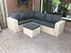 Steigerhout Lounge Tuinbank Loungebank Hoekbank, Huis en Inrichting, Ophalen of Verzenden, Nieuw