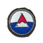 WWII US Iceland Department Command Patch Bullion, Ophalen of Verzenden