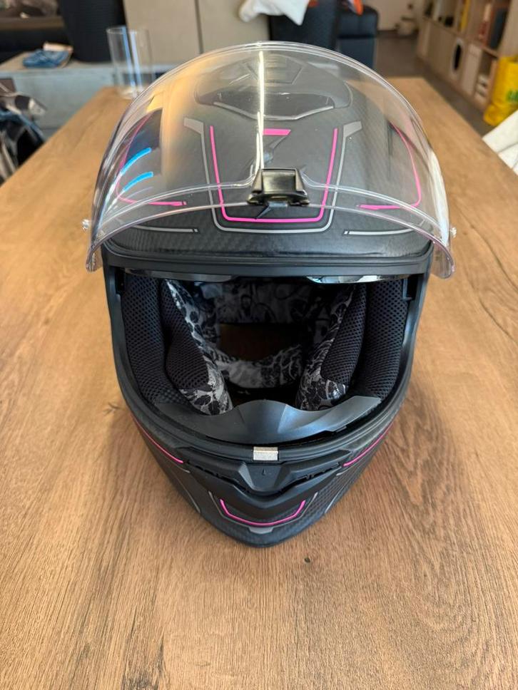 SCORPION EXO-1400 Evo II Air Carbon Mirage Lady Mat Zwart, Motoren, Kleding | Motorhelmen, Integraalhelm, S, Ophalen