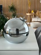 Retro chromen lusterbol – eye-catcher in elke ruimte!, Ophalen, Niet gekend, Niet gekend, Gebruikt