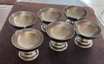 Coupes glacées vintage  de 6 — Acier inoxydable 18/8, Enlèvement, Comme neuf, Inox