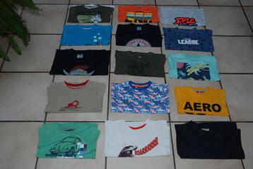 T-shirts voor jongens met korte mouwen T98 of 2/3A Zeer goed beschikbaar voor biedingen
