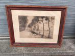 Gravure épreuve d artiste signe jos delfosse s, Ophalen of Verzenden