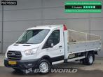 Ford Transit 130pk Open Laadbak Dubbellucht Trekhaak Airco C, Auto's, Bestelwagens en Lichte vracht, Stof, Euro 6, 4 cilinders