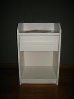 HAUGA Nachtkastje Ikea wit - als nieuw, Ophalen, Minder dan 45 cm, Nieuw, 55 tot 70 cm