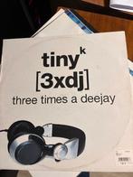 Tiny K. – Three Times A Deejay, CD & DVD, Vinyles | Dance & House, 12 pouces, Utilisé, Enlèvement ou Envoi, Techno ou Trance