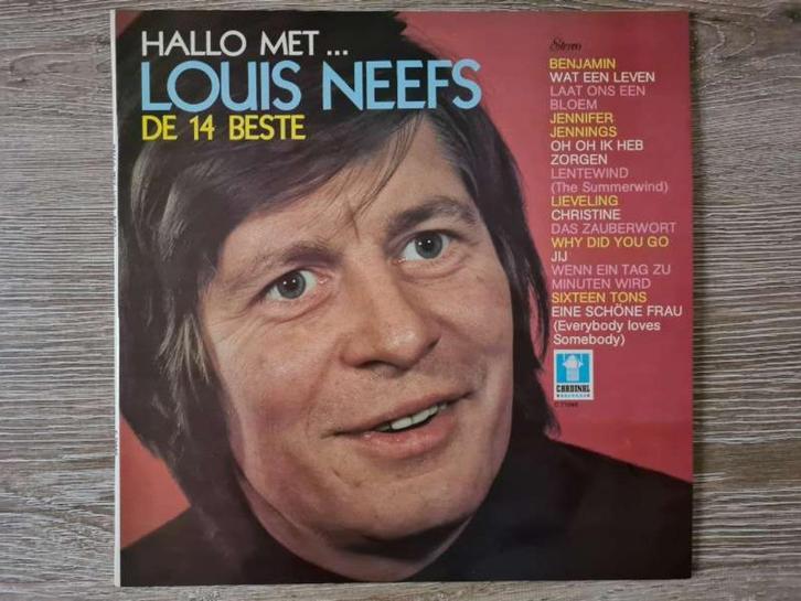LP: Louis Neefs - Hallo Met... Louis Neefs de 14 beste, Cd's en Dvd's, Vinyl | Nederlandstalig, Gebruikt, 12 inch, Ophalen of Verzenden