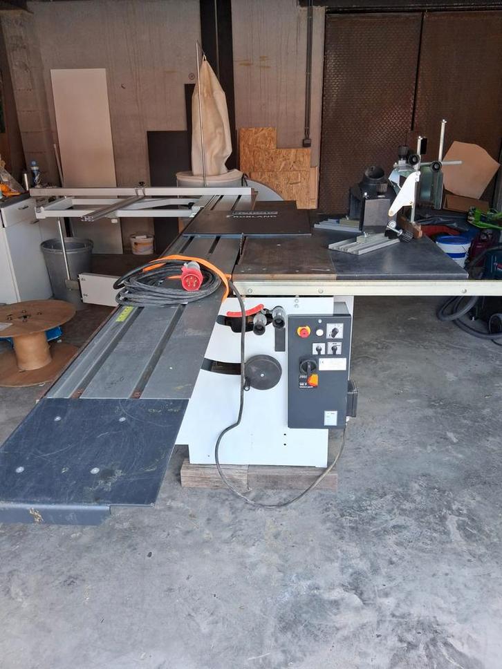 Set houtbewerkingsmachines, Doe-het-zelf en Bouw, Gereedschap | Machine-onderdelen en Toebehoren, Zo goed als nieuw