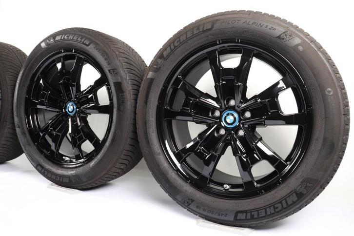 BMW iX3-serie G08 19 inch 842 winter Michelin RFT BMW*, Auto-onderdelen, Banden en Velgen, Banden en Velgen, Winterbanden, 19 inch