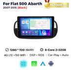 Fiat 500 Android Carplay 9” display radio, Auto diversen, Autoradio's, Ophalen, Zo goed als nieuw