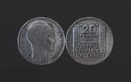 2x Zilveren Franse  muntstukken 20 Franc 1933, Enlèvement ou Envoi, Argent, Belgique