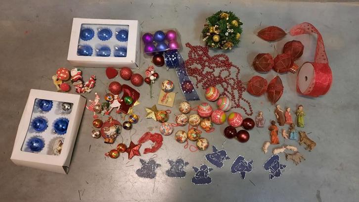 Kerstversieringen, Diversen, Kerst, Gebruikt, Ophalen of Verzenden