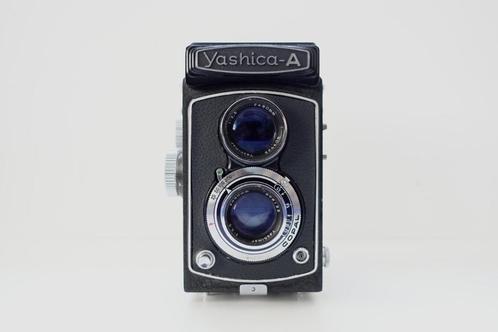 Yashica A Middenformaatcamera (6x6) TLR (Nagekeken), Audio, Tv en Foto, Fotocamera's Analoog, Refurbished, Spiegelreflex, Overige Merken