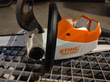 stihl MSA 140 C, Enlèvement, Utilisé