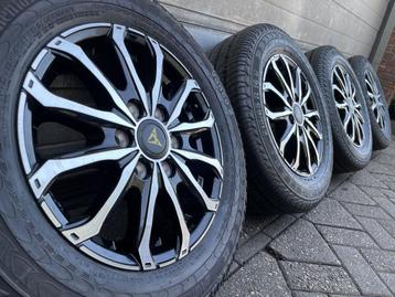 set nieuwe 16 inch 6x125 Iveco Daily velgen zomerbanden beschikbaar voor biedingen