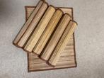 placemats onderleggers sushimatten - 6 stuks, Ophalen, Nieuw, Bord