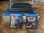 PS4 Pro + Last Of Us 2 + Call Of Duty BO3, Comme neuf, Avec 1 manette, Envoi, 1 TB