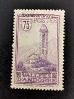 Frans Andorra 1932 - kerk van Engolasters *, Ophalen of Verzenden, Postfris