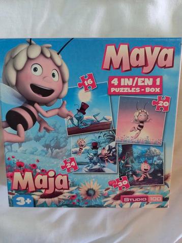 4 puzzels Maya (16 - 20 - 24 - 30) stukken  beschikbaar voor biedingen