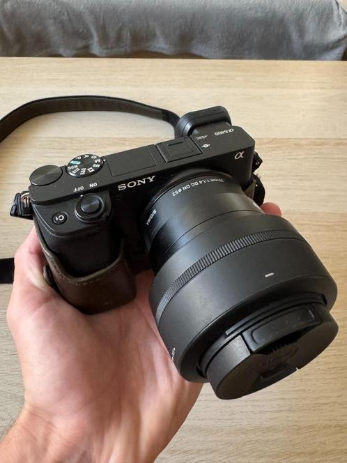 Sony A6400 + SIGMA 30 mm F1.4-objectief, Audio, Tv en Foto, Fotocamera's Digitaal, Zo goed als nieuw, Sony, Ophalen