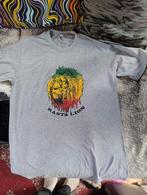Rasta lion t-shirt maat XL, Ophalen, Zo goed als nieuw, Maat 56/58 (XL), Grijs