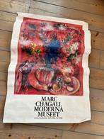 Poster Marc Chagall Les Fleurs Moderna Museet 1983, Ophalen of Verzenden