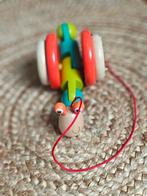Houten trekdier slak Plantoys, Kinderen en Baby's, Ophalen of Verzenden, Gebruikt