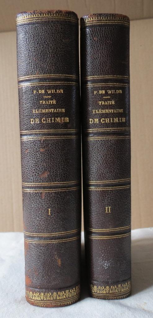 1889 Algemene en beschrijvende chemie, 2 delen, Antiek en Kunst, Antiek | Boeken en Manuscripten, Ophalen of Verzenden