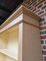 Teak boekenkast/bibliotheekkast GRATIS LEVERING, Ophalen of Verzenden, Zo goed als nieuw