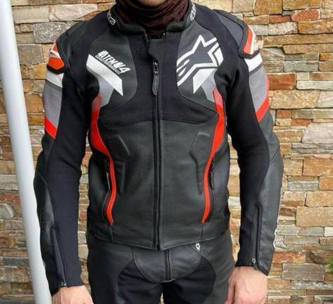 Alpinestars atem v4 leren motorjas, Motoren, Kleding | Motorkleding, Jas | leer, Heren, Tweedehands, Ophalen