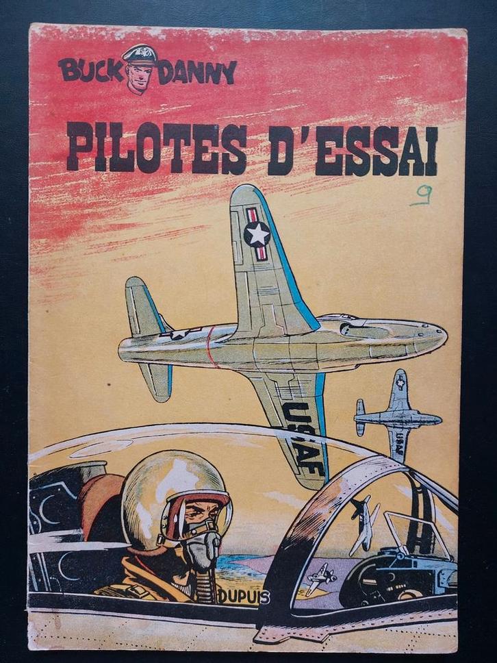 BUCK DANNY 1953 EO pilotes d'essai bon état, Livres, BD, Enlèvement ou Envoi