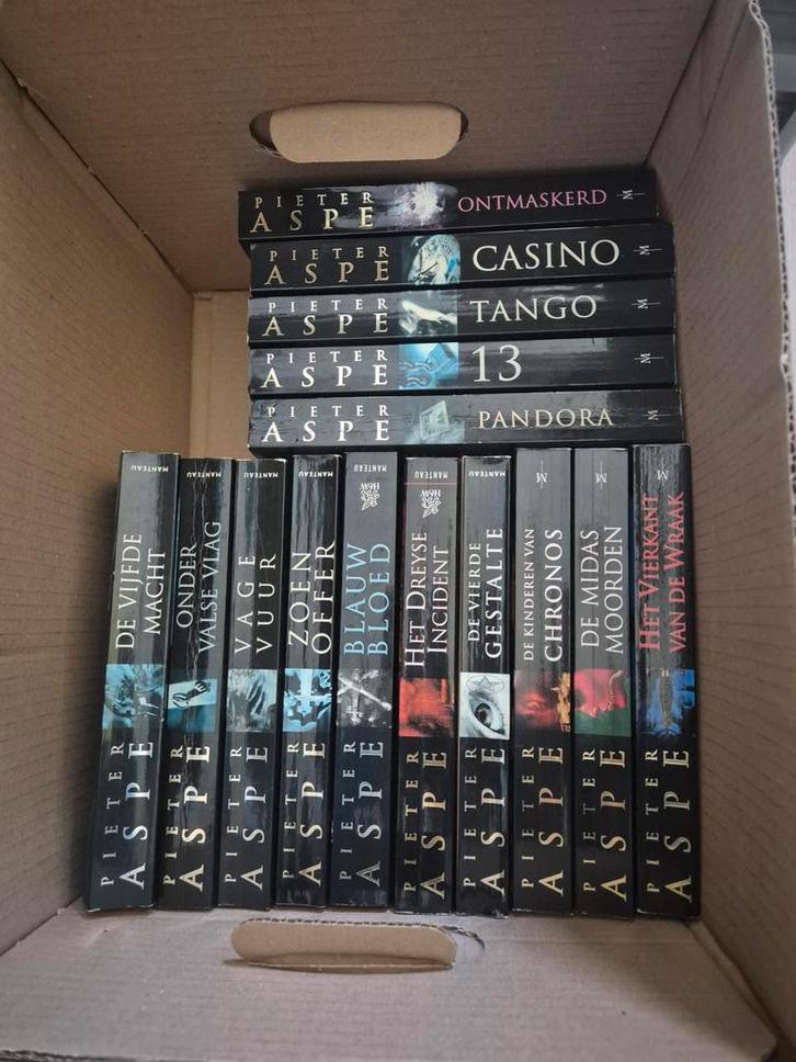 Reeks Pieter Aspe, Boeken, Thrillers, Ophalen