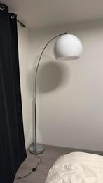 Witte staanlamp, Huis en Inrichting, Lampen | Vloerlampen, Ophalen, Modern, landelijk, 200 cm of meer, Zo goed als nieuw