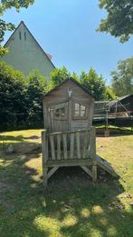 Buitencabine voor kinderen, Kinderen en Baby's, Speelgoed | Buiten | Speelhuisjes, Ophalen, Gebruikt, Hout