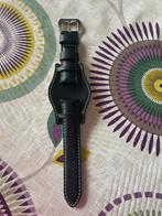 Bracelet montre en cuir style aviateur 22mm, Bijoux, Sacs & Beauté, Montres | Hommes, Cuir, Autres matériaux, Montre-bracelet