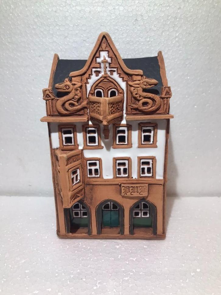 Maison de Noël en céramique B87, Divers, Noël, Neuf, Enlèvement ou Envoi