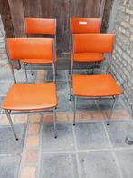 4 vintage stoelen te koop, Huis en Inrichting, Ophalen, Gebruikt