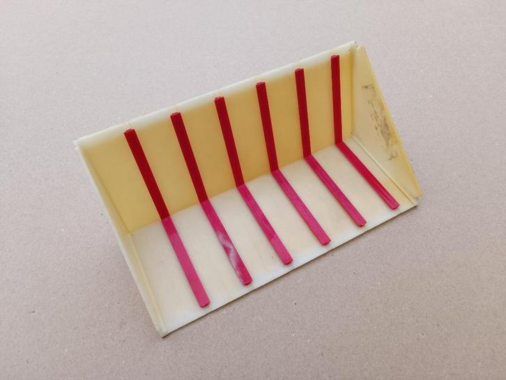 Titelrekje jupiter 104 S (1961) jukebox, Verzamelen, Automaten | Jukeboxen, Verzenden