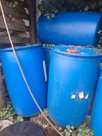 10x regentonnen / 200L vat / drijver / ton / vaten / ponton, Tuin en Terras, 150 liter of meer, Ophalen of Verzenden, Zo goed als nieuw