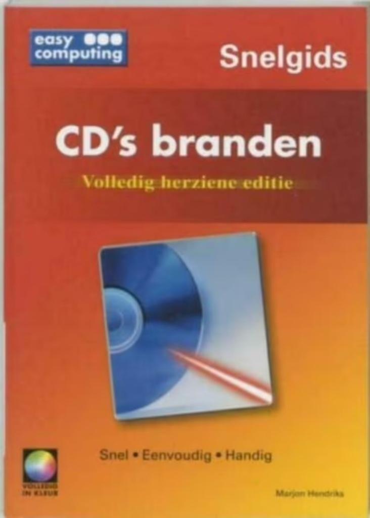 snelgids cd's branden (van easy computing), Ophalen of Verzenden
